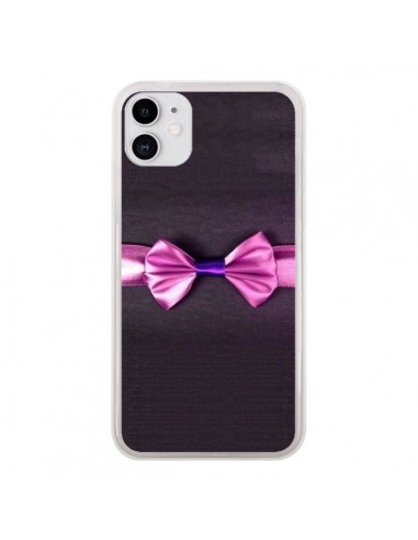 Coque iPhone 11 Noeud Papillon Kitty Bow Tie - Asano Yamazaki