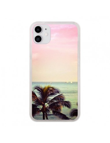 Coque iPhone 11 Sunset Palmier Palmtree - Asano Yamazaki