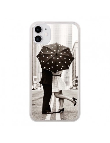 Coque iPhone 11 Secret under Umbrella Amour Couple Love - Asano Yamazaki