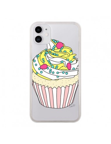 Coque iPhone 11 Cupcake Dessert Transparente - Asano Yamazaki