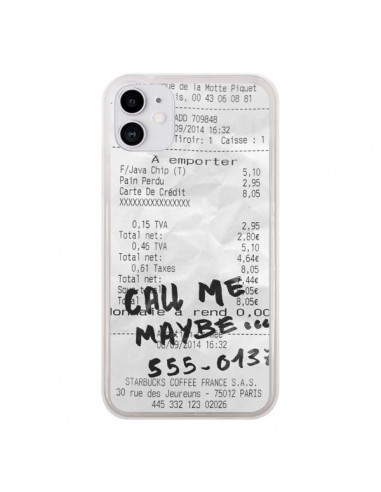 Coque iPhone 11 Call me maybe - Benoit Bargeton