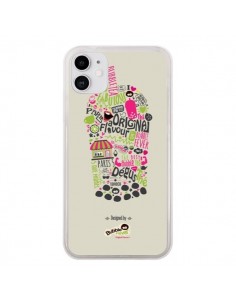 Coque iPhone 11 Bubble Fever Original Flavour Beige -...