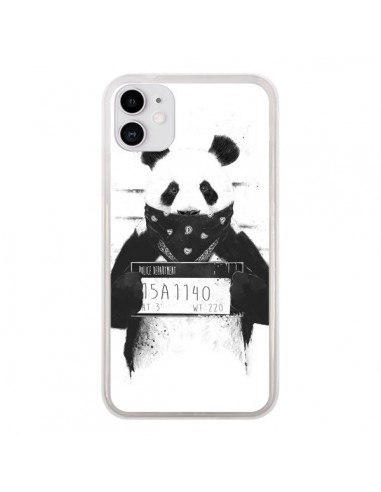 Coque iPhone 11 Bad Panda Prison - Balazs Solti