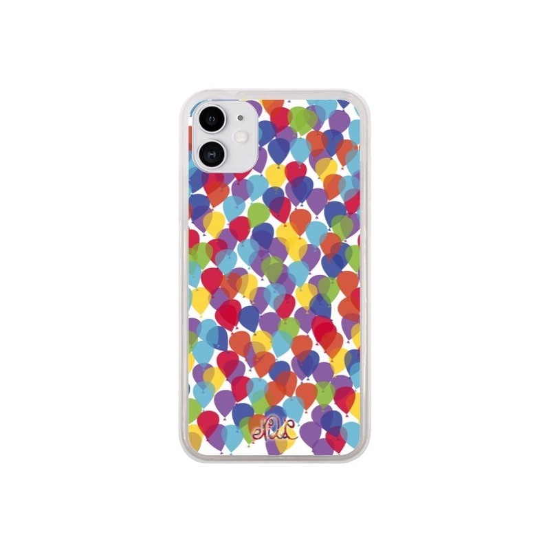 Coque iPhone 11 Ballons La Haut - Enilec