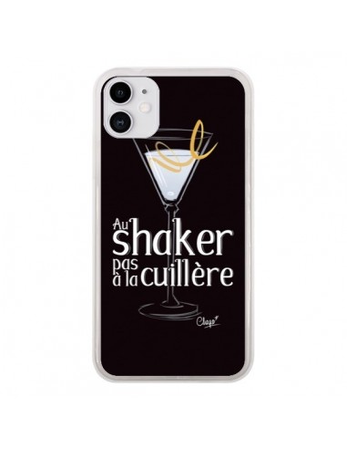Coque iPhone 11 Au shaker pas à la cuillère Cocktail Barman - Chapo