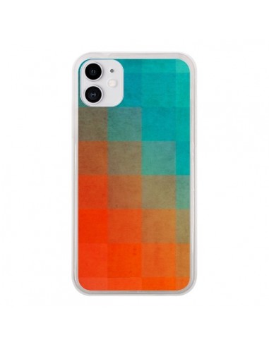 Coque iPhone 11 Beach Pixel Surface - Danny Ivan