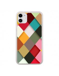 Coque iPhone 11 Colorful Mosaique - Danny Ivan