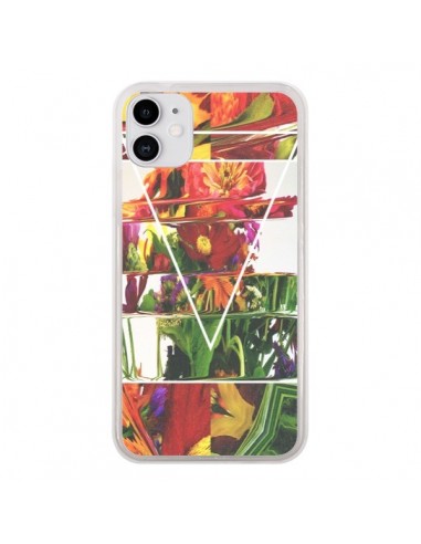 Coque iPhone 11 Facke Flowers Fleurs - Danny Ivan