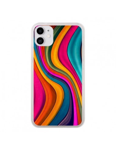 Coque iPhone 11 Love Color Vagues - Danny Ivan