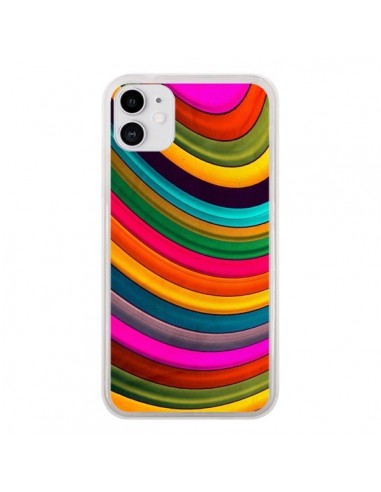 Coque iPhone 11 More Curve Vagues - Danny Ivan