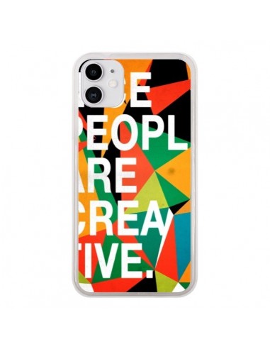 Coque iPhone 11 Nice people are creative art - Danny Ivan