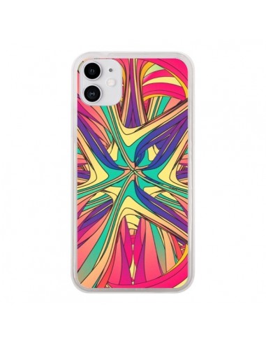 Coque iPhone 11 Veins Veines Azteque Vagues - Danny Ivan