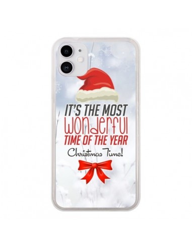 Coque iPhone 11 Joyeux Noël - Eleaxart