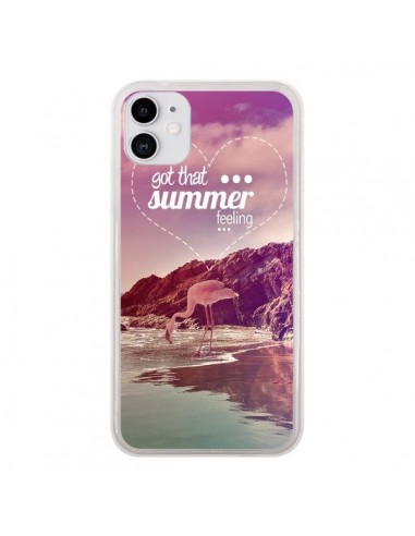 Coque iPhone 11 Summer Feeling Été - Eleaxart