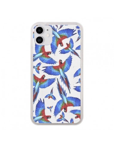 Coque iPhone 11 Perroquets Parrot - Eleaxart