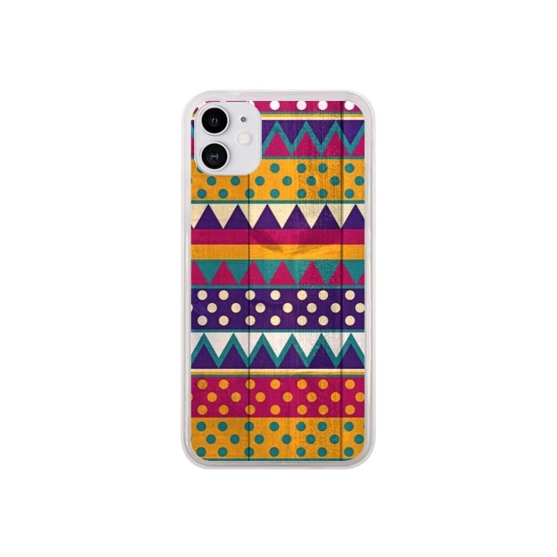 Coque iPhone 11 Mexican Triangle Aztec Azteque - Eleaxart