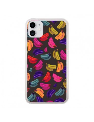 Coque iPhone 11 Bananas Bananes Fruit - Eleaxart