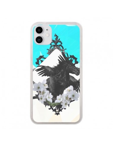 Coque iPhone 11 Licorne Unicorn - Eleaxart