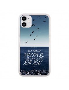 Coque iPhone 11 Sea Mer Plage - Eleaxart
