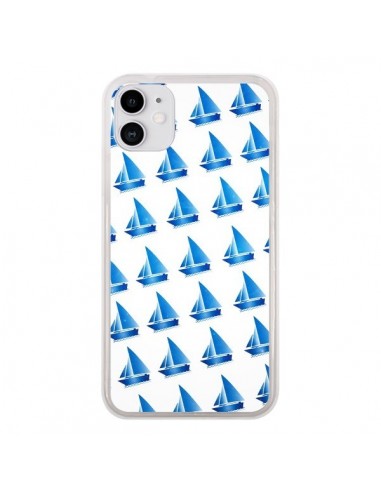 Coque iPhone 11 Bateau Voilier Barquitos - Eleaxart