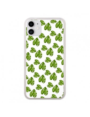 Coque iPhone 11 Plantes vertes - Eleaxart