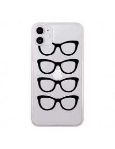 Coque iPhone 11 Sunglasses Lunettes Soleil Noir...