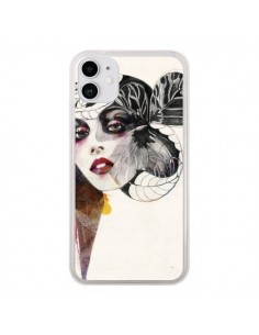 Coque iPhone 11 Flower Girl - Felicia Atanasiu