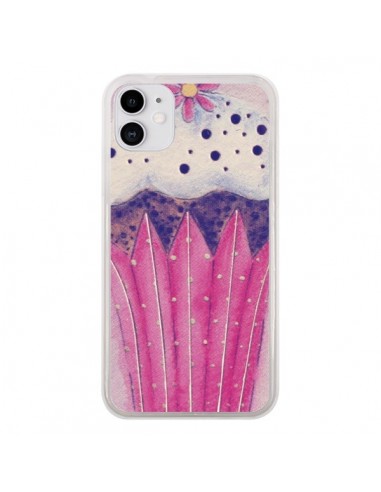 Coque iPhone 11 Cupcake Rose - Irene Sneddon