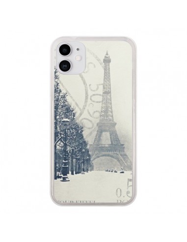 Coque iPhone 11 Tour Eiffel - Irene Sneddon