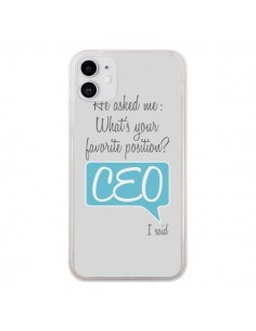 Coque iPhone 11 What's your favorite position CEO I said,...
