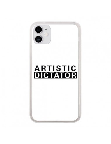 Coque iPhone 11 Artistic Dictator Black - Shop Gasoline