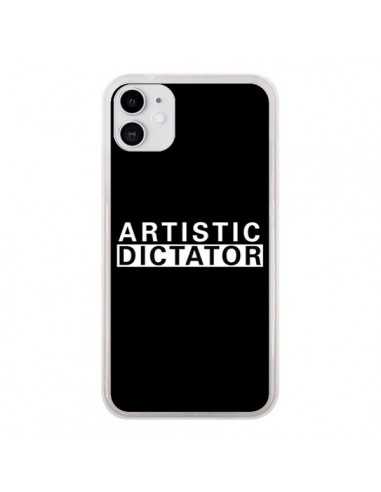 Coque iPhone 11 Artistic Dictator White - Shop Gasoline