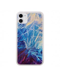 Coque iPhone 11 Fleurs Violettes françaises - Ebi Emporium