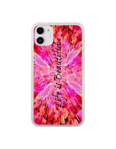 Coque iPhone 11 Life is Beautiful - Ebi Emporium