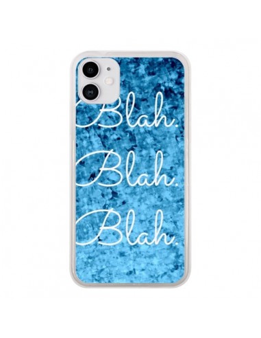 Coque iPhone 11 Blah Blah Blah - Ebi Emporium