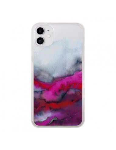 Coque iPhone 11 Winter Waves Vagues Hiver Transparente - Ebi Emporium