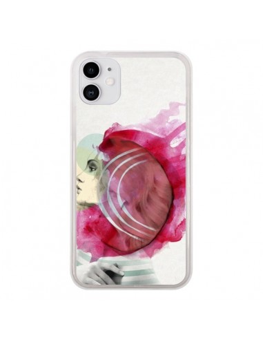 Coque iPhone 11 Bright Pink Femme - Jenny Liz Rome