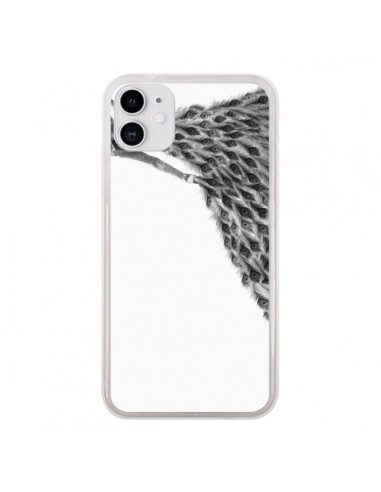 Coque iPhone 11 Peacock Paon Robe Femme - Jenny Liz Rome