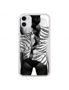 Coque iPhone 11 Femme Zebre - Jenny Liz Rome