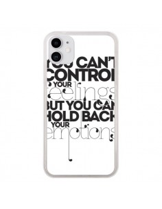 Coque iPhone 11 Feelings Sentiments Emotions - Javier...