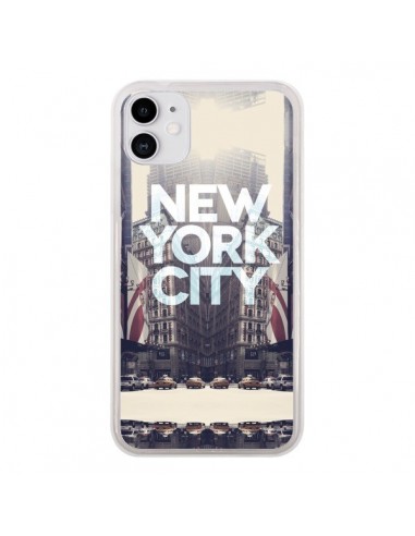 Coque iPhone 11 New York City Vintage - Javier Martinez