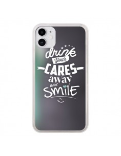 Coque iPhone 11 Drink Gris - Javier Martinez
