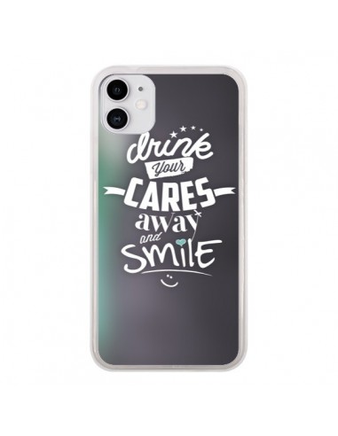 Coque iPhone 11 Drink Gris - Javier Martinez