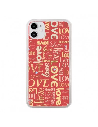 Coque iPhone 11 Love World - Javier Martinez