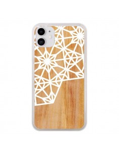 Coque iPhone 11 Frozen Stars Etoile Bois Azteque Aztec...
