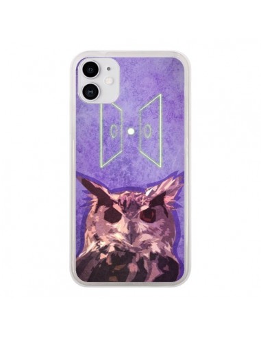 Coque iPhone 11 Chouette Owl Spirit - Jonathan Perez