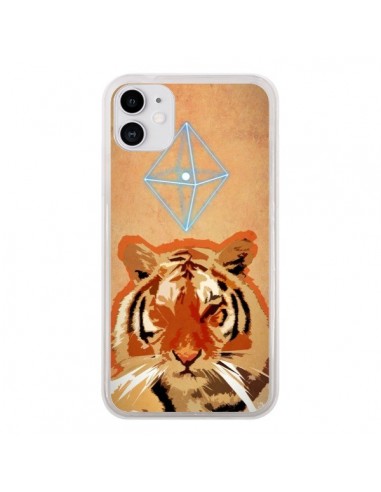 Coque iPhone 11 Tigre Tiger Spirit - Jonathan Perez