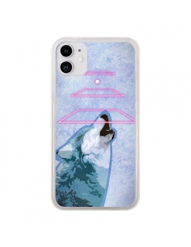 Coque iPhone 11 Loup Wolf Spirit - Jonathan Perez