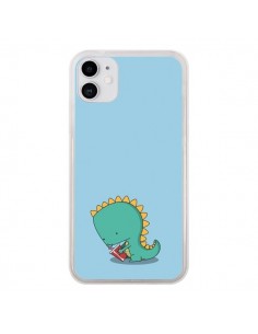 Coque iPhone 11 Dino le Dinosaure - Jonathan Perez