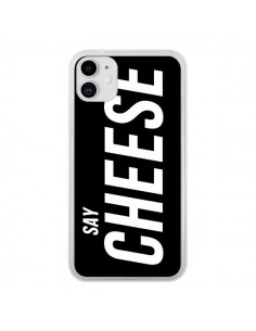 Coque iPhone 11 Say Cheese Smile Noir - Jonathan Perez
